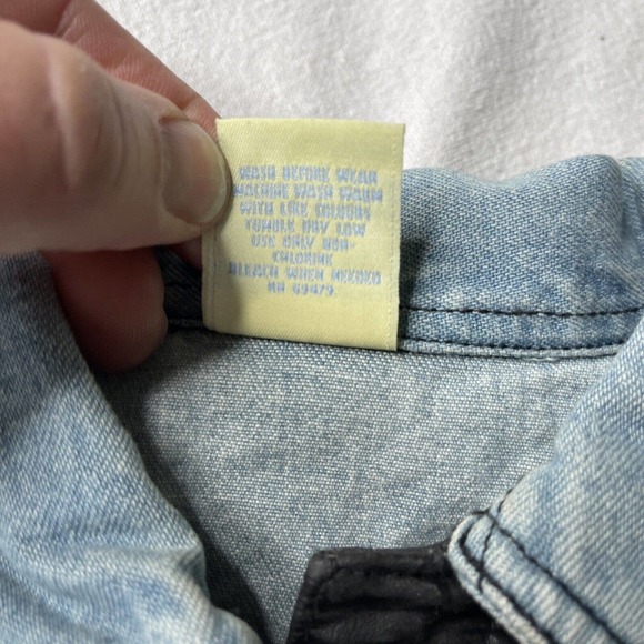 Born to Ride Denim toddler 3T jacket Biker blue jean jacket Go Baby Tag - Picture 15 of 16